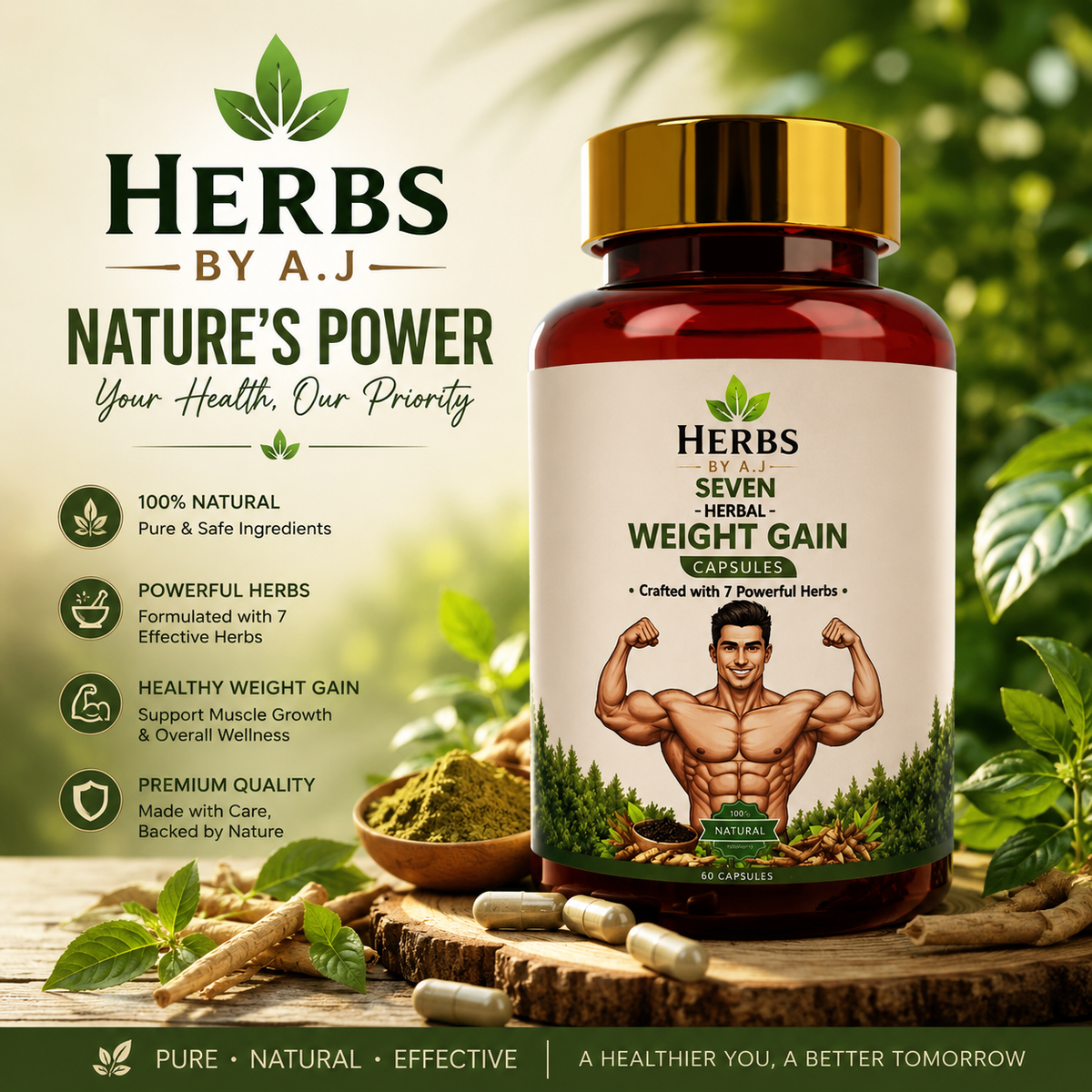 HERBAL MASS WEIGHT GAINER