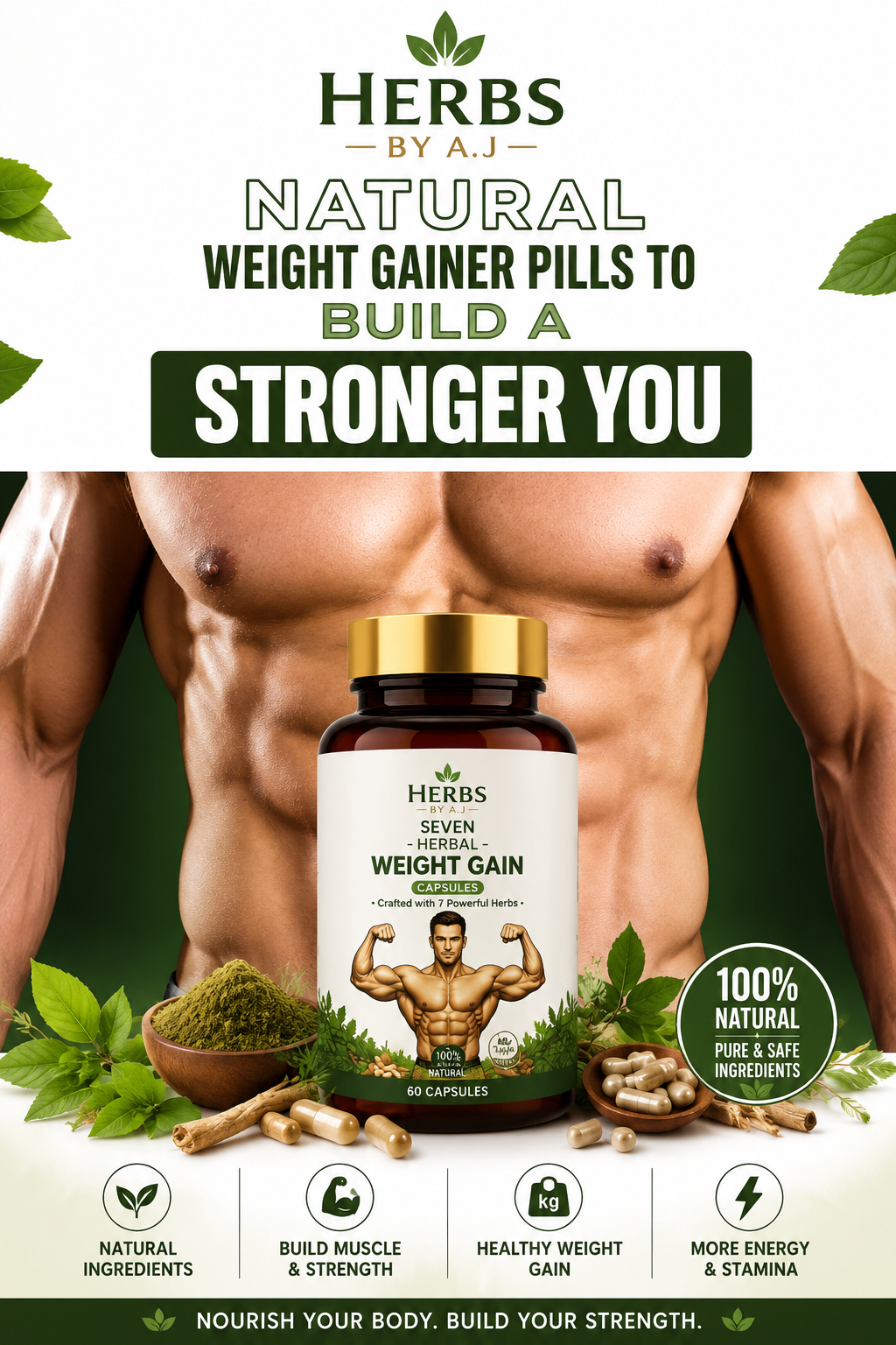 HERBAL MASS WEIGHT GAINER